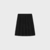 Plisseerock aus Bouclette Natta Plisseerock aus Bouclette Natta