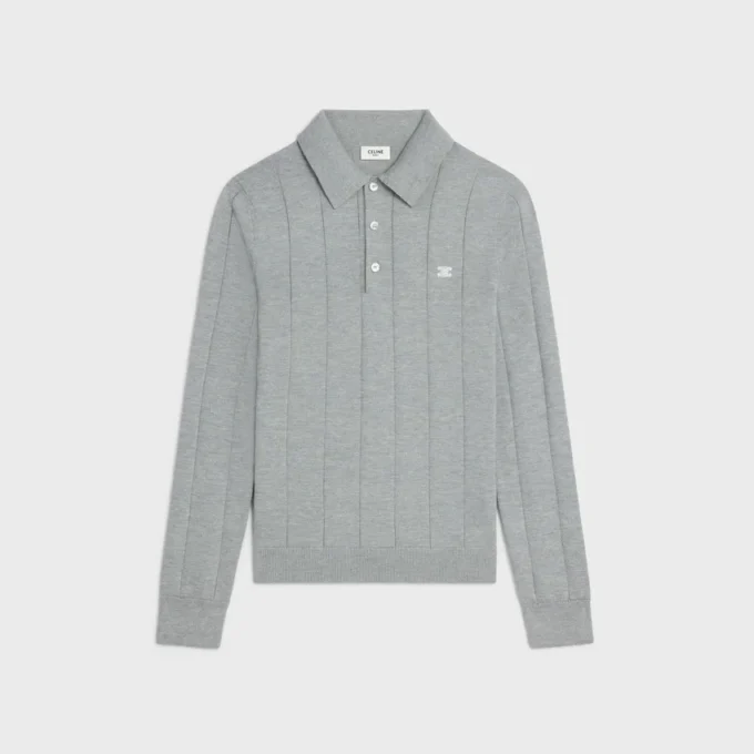 Polo aus feiner Seide und Baumwolle Polo aus feiner Seide und Baumwolle