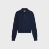 Polo-Pullover aus feiner Baumwolle Polo-Pullover aus feiner Baumwolle