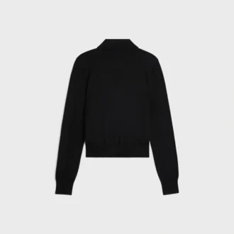 Polo-Pullover aus feiner Baumwolle