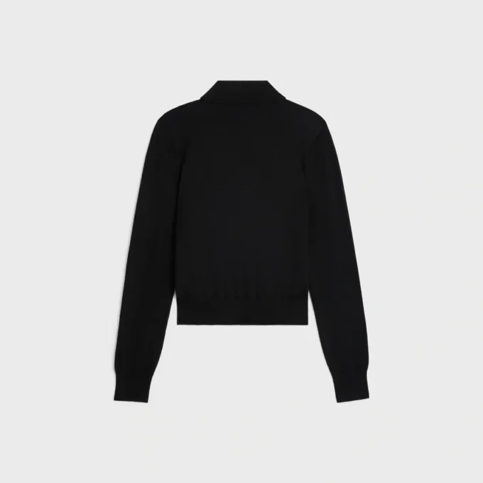 Polo-Pullover aus feiner Baumwolle Polo-Pullover aus feiner Baumwolle