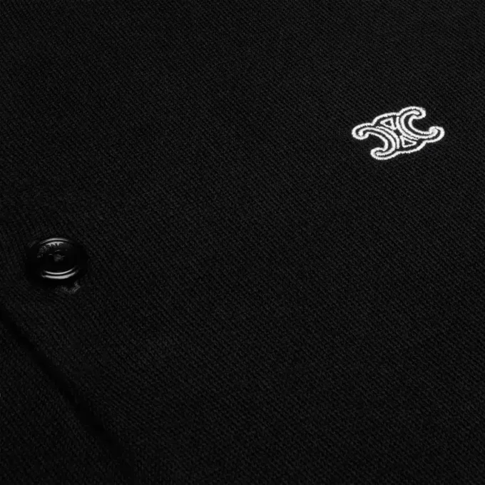 Polo-Pullover aus feiner Baumwolle Polo-Pullover aus feiner Baumwolle