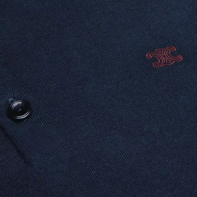 Polo-Pullover aus feiner Baumwolle Polo-Pullover aus feiner Baumwolle