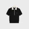 Polo-Pullover aus feiner Kaschmir-Seide