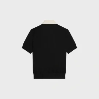 Polo-Pullover aus feiner Kaschmir-Seide Polo-Pullover aus feiner Kaschmir-Seide