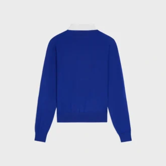 Polo-Pullover aus feiner Kaschmir-Seide