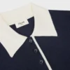Polo-Pullover aus feiner Kaschmir-Seide Polo-Pullover aus feiner Kaschmir-Seide