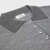 Polo-Pullover aus feiner Kaschmir-Seide Polo-Pullover aus feiner Kaschmir-Seide
