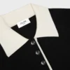 Polo-Pullover aus feiner Kaschmir-Seide