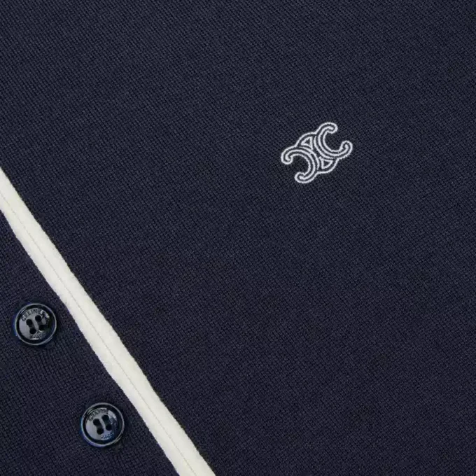 Polo-Pullover aus feiner Kaschmir-Seide Polo-Pullover aus feiner Kaschmir-Seide