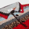 Polopullover aus Mouline-Alpaka und Wolle Polopullover aus Mouline-Alpaka und Wolle
