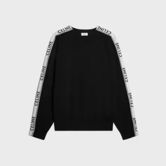 Pullover mit Rundhalsausschnitt aus Baumwolle