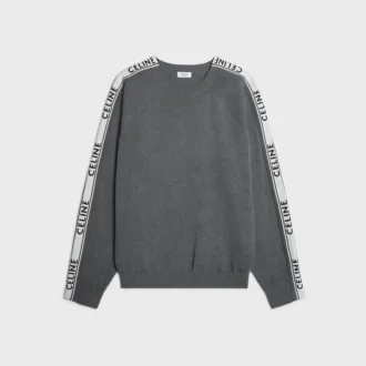 Pullover mit Rundhalsausschnitt aus Baumwolle