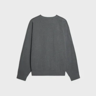 Pullover mit Rundhalsausschnitt aus Baumwolle