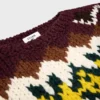 Pullover mit Rundhalsausschnitt aus Fair-Isle-Wolle Pullover mit Rundhalsausschnitt aus Fair-Isle-Wolle