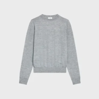 Pullover mit Rundhalsausschnitt aus feinem Kaschmir