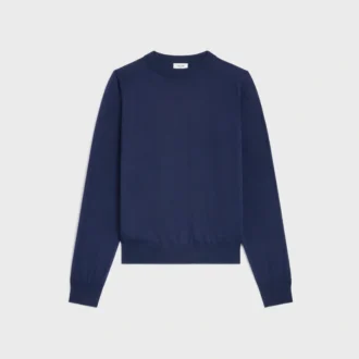 Pullover mit Rundhalsausschnitt aus feinem Kaschmir