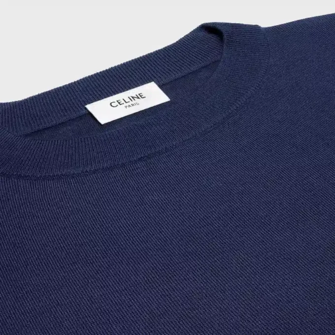 Pullover mit Rundhalsausschnitt aus feinem Kaschmir