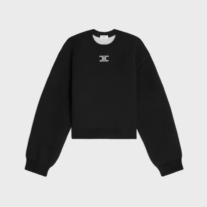 Pullover mit Rundhalsausschnitt aus Kaschmir Pullover mit Rundhalsausschnitt aus Kaschmir
