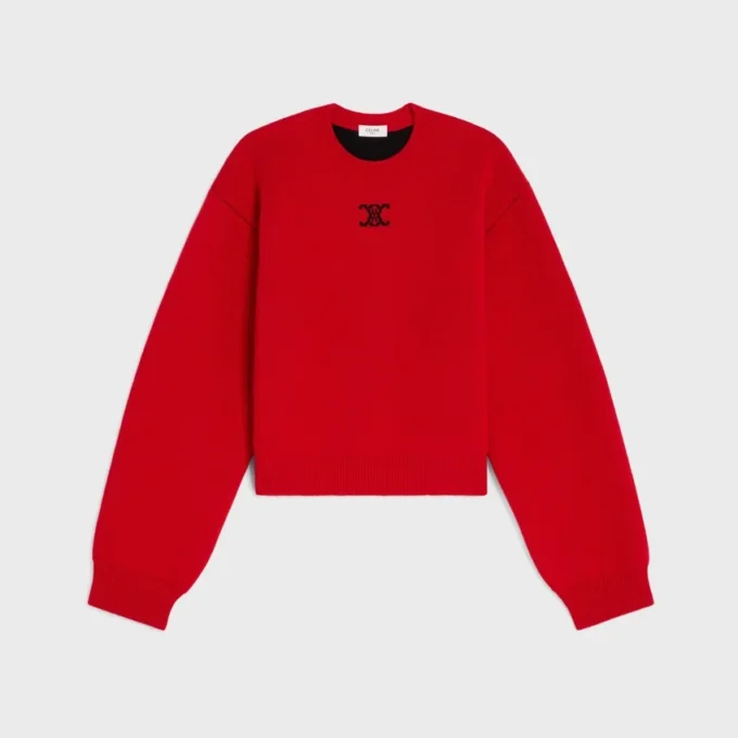 Pullover mit Rundhalsausschnitt aus Kaschmir Pullover mit Rundhalsausschnitt aus Kaschmir