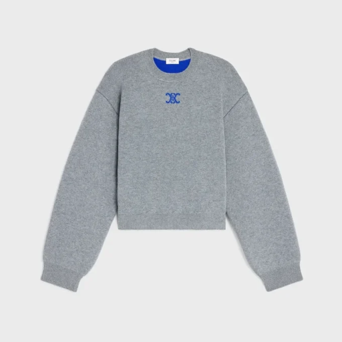 Pullover mit Rundhalsausschnitt aus Kaschmir Pullover mit Rundhalsausschnitt aus Kaschmir
