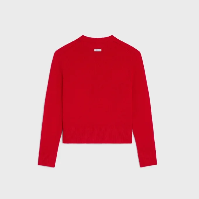 Pullover mit Rundhalsausschnitt aus Kaschmir Pullover mit Rundhalsausschnitt aus Kaschmir