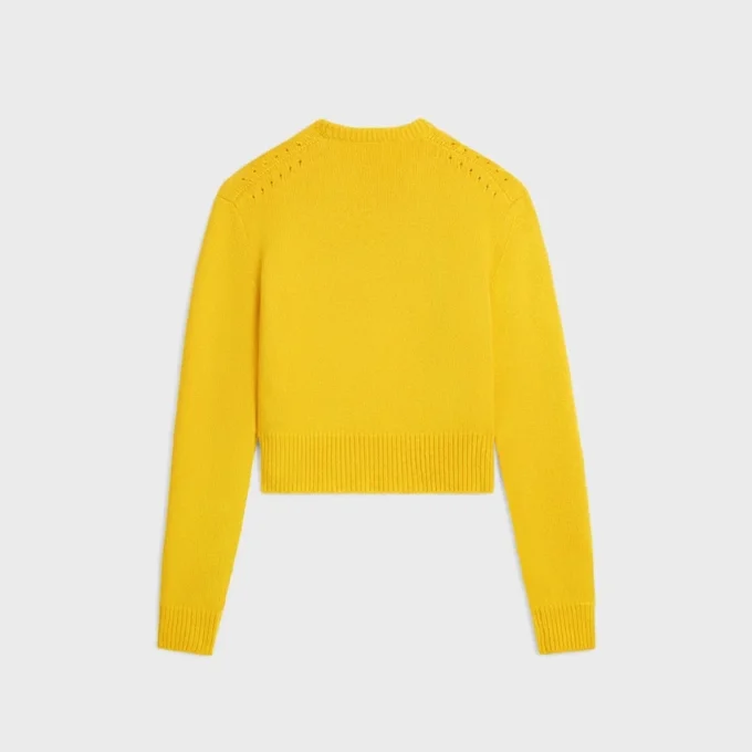 Pullover mit Rundhalsausschnitt aus Kaschmir