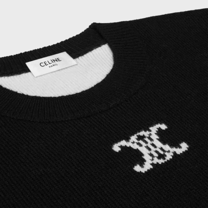 Pullover mit Rundhalsausschnitt aus Kaschmir Pullover mit Rundhalsausschnitt aus Kaschmir