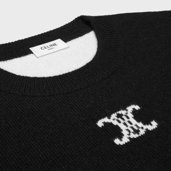 Pullover mit Rundhalsausschnitt aus Kaschmir Pullover mit Rundhalsausschnitt aus Kaschmir