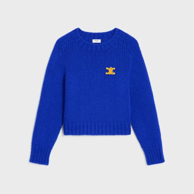 Pullover mit Rundhalsausschnitt aus Kaschmir und Seide Pullover mit Rundhalsausschnitt aus Kaschmir und Seide