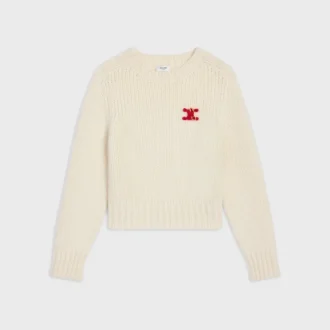 Pullover mit Rundhalsausschnitt aus Kaschmir und Seide Pullover mit Rundhalsausschnitt aus Kaschmir und Seide