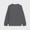 Pullover mit Rundhalsausschnitt aus Ketten-Kaschmir