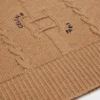 Pullover mit Rundhalsausschnitt aus Ketten-Kaschmir Pullover mit Rundhalsausschnitt aus Ketten-Kaschmir