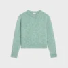 Pullover mit Rundhalsausschnitt aus Shetlandwolle Pullover mit Rundhalsausschnitt aus Shetlandwolle