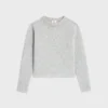 Pullover mit Rundhalsausschnitt aus Shetlandwolle Pullover mit Rundhalsausschnitt aus Shetlandwolle