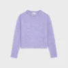 Pullover mit Rundhalsausschnitt aus Shetlandwolle Pullover mit Rundhalsausschnitt aus Shetlandwolle