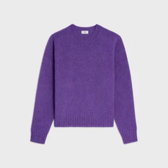 Pullover mit Rundhalsausschnitt aus Shetlandwolle