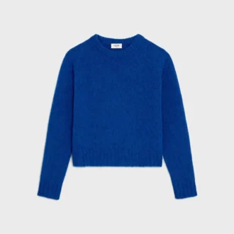Pullover mit Rundhalsausschnitt aus Shetlandwolle