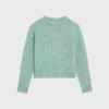Pullover mit Rundhalsausschnitt aus Shetlandwolle Pullover mit Rundhalsausschnitt aus Shetlandwolle