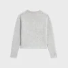 Pullover mit Rundhalsausschnitt aus Shetlandwolle Pullover mit Rundhalsausschnitt aus Shetlandwolle