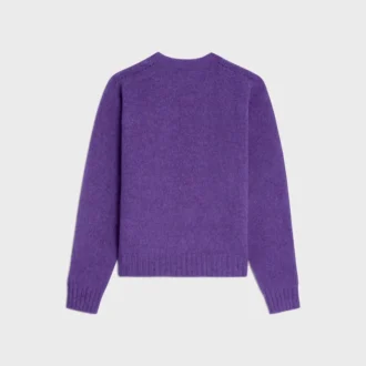 Pullover mit Rundhalsausschnitt aus Shetlandwolle