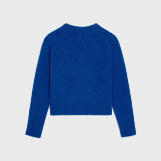 Pullover mit Rundhalsausschnitt aus Shetlandwolle