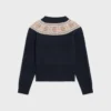 Pullover mit Rundhalsausschnitt aus Triomphe-Fair-Isle-Wolle