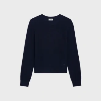 Pullover mit Rundhalsausschnitt aus Wolle Pullover mit Rundhalsausschnitt aus Wolle