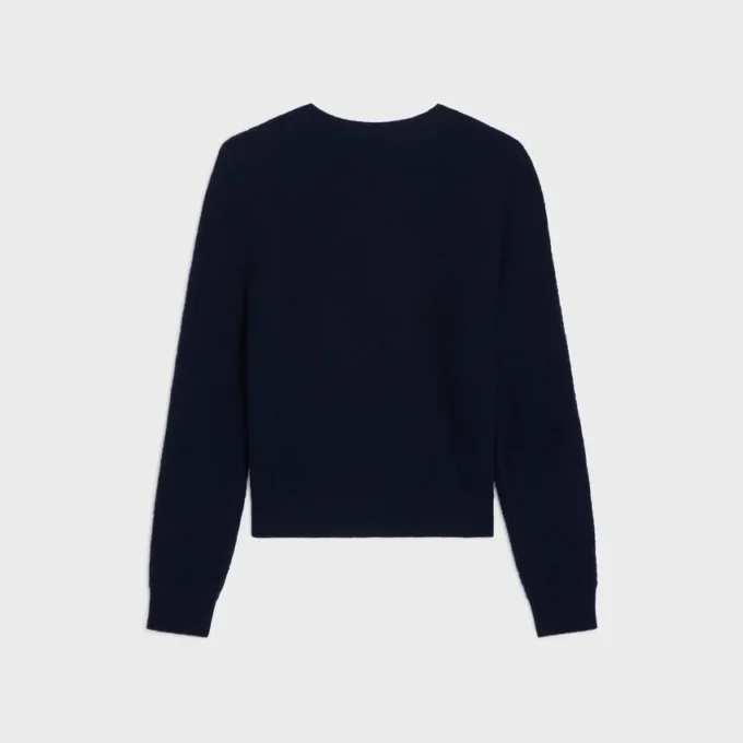 Pullover mit Rundhalsausschnitt aus Wolle Pullover mit Rundhalsausschnitt aus Wolle