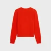 Pullover mit Rundhalsausschnitt aus Wolle