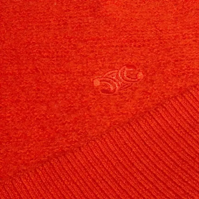 Pullover mit Rundhalsausschnitt aus Wolle