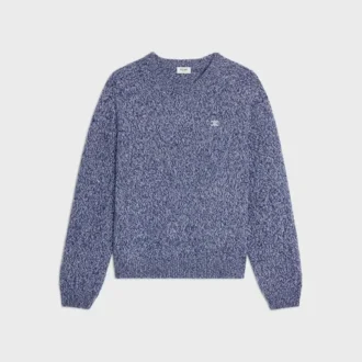 Pullover mit Rundhalsausschnitt aus Wolle und Kaschmir