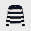 Pullover mit Rundhalsausschnitt aus Wolle und Kaschmir Pullover mit Rundhalsausschnitt aus Wolle und Kaschmir