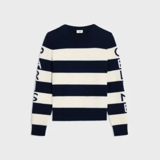 Pullover mit Rundhalsausschnitt aus Wolle und Kaschmir